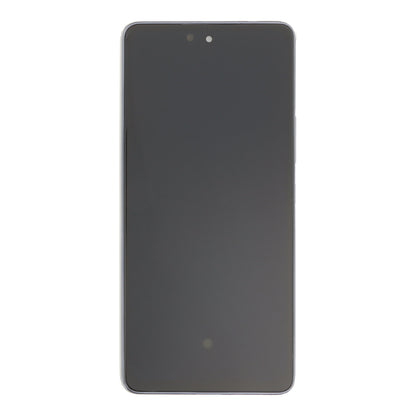 Bildschirmersatz mit Rahmen für Samsung Galaxy A53 5G OLED Schwarz