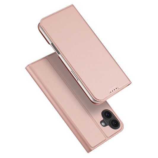 iPhone 16 Magnetische Flip Lederhülle