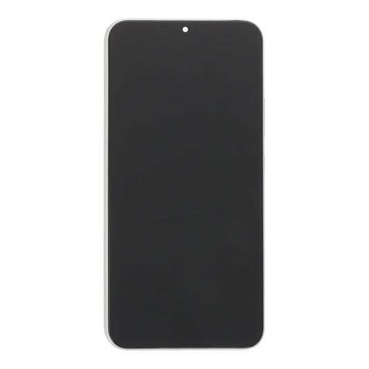Samsung Galaxy A34 5G Silber Bildschirmersatz mit Rahmen / LCD Display