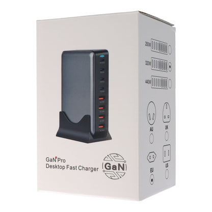 320W 8-in-1 GaN Desktop Schnellladegerät