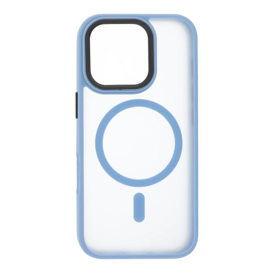 Magnetische Schutzhülle für iPhone 15 Pro, Hellblau