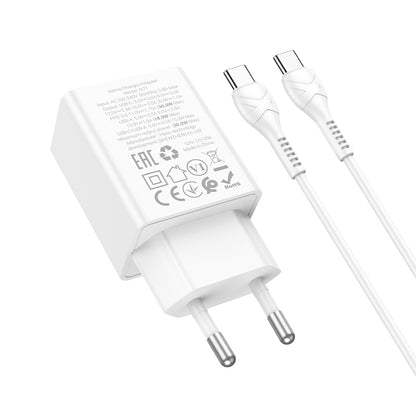 HOCO PD30W + QC3.0 mit USB-C-zu-USB-C-Kabel