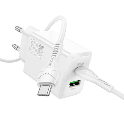 HOCO PD30W + QC3.0 mit USB-C-zu-USB-C-Kabel