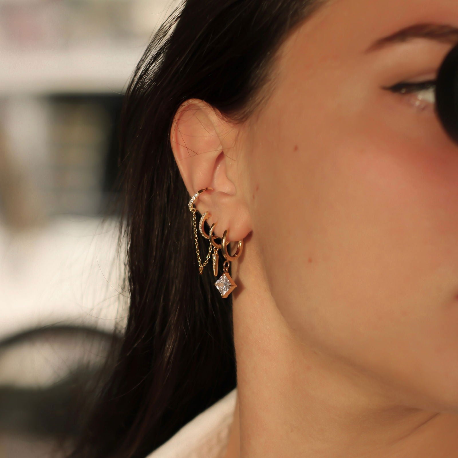 BRAVA Ohrringe - Edelstahl - Shopgalaxy.ch