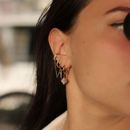 BRAVA Ohrringe - Edelstahl - Shopgalaxy.ch