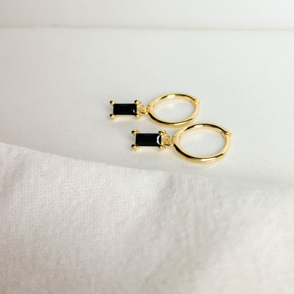 BURCU HOOPS 1,1CM - MULTIPLE COLORS - Shopgalaxy