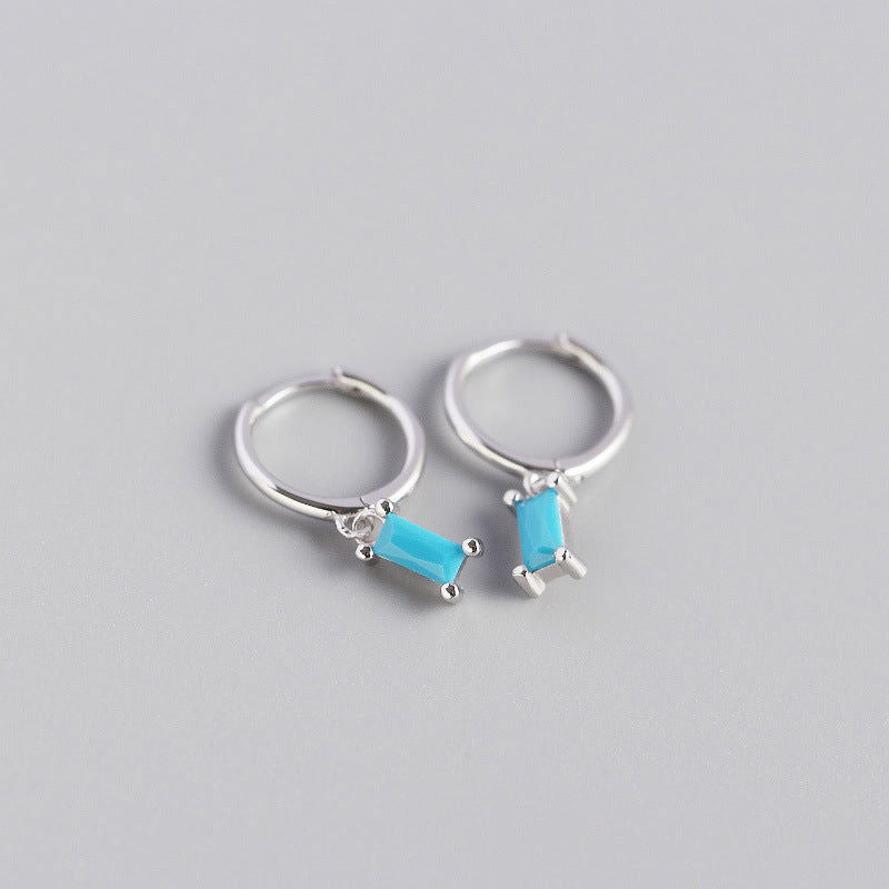 BURCU HOOPS 1,1CM - MULTIPLE COLORS - Shopgalaxy