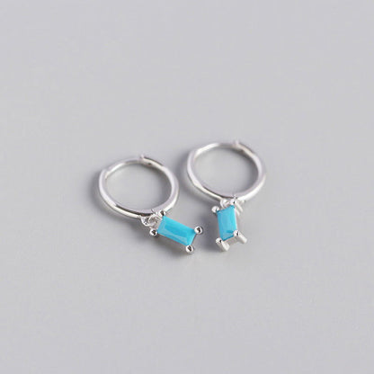 BURCU HOOPS 1,1CM - MULTIPLE COLORS - Shopgalaxy