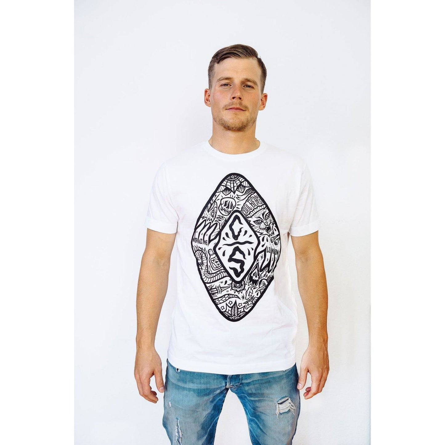 C/S Con Safos Tattoo T-Shirt - Shopgalaxy.ch