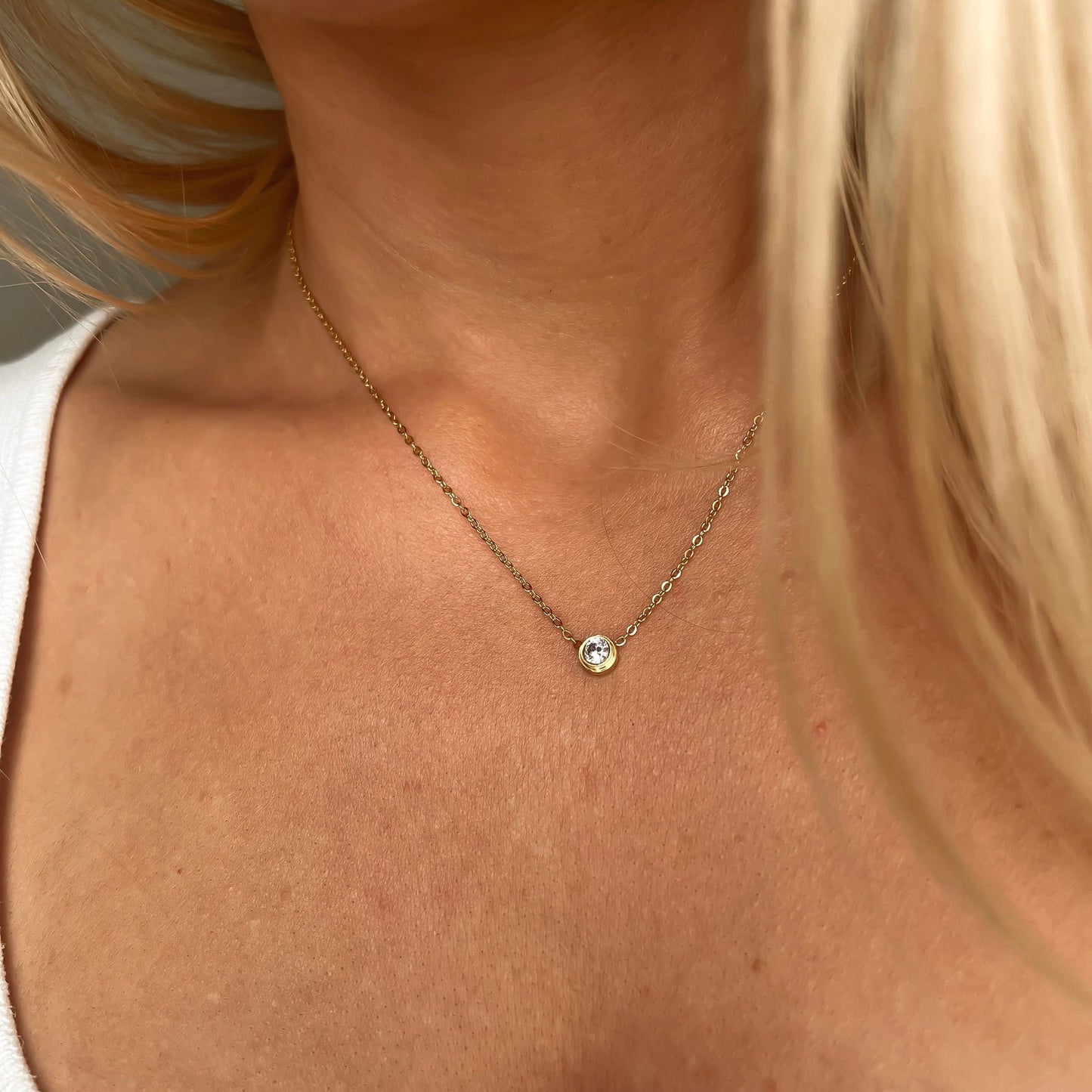 CHIARO Kette | Edelstahl | wasserfest - Shopgalaxy