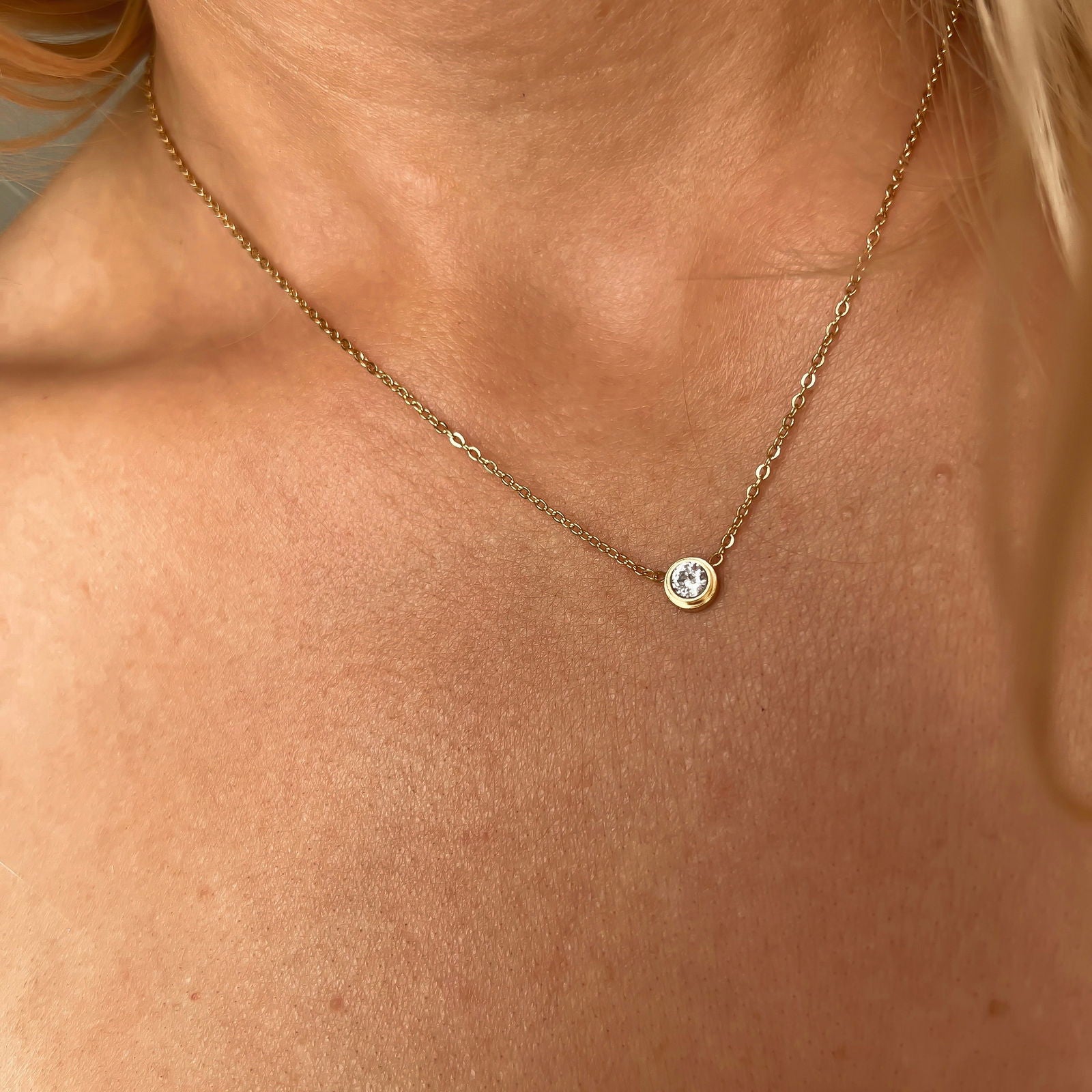 CHIARO Kette | Edelstahl | wasserfest - Shopgalaxy