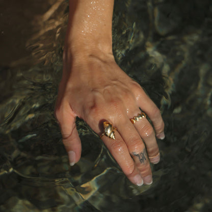 CONCHIGLIA DORATA Ring - Shopgalaxy.ch