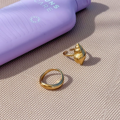 CONCHIGLIA DORATA Ring - Shopgalaxy.ch