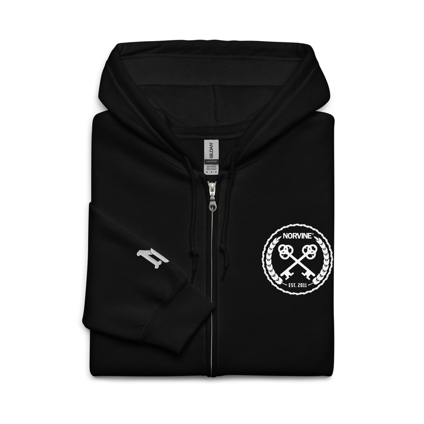 Crossed Keys Heavy Blend Zip Hoodie - Shopgalaxy.ch