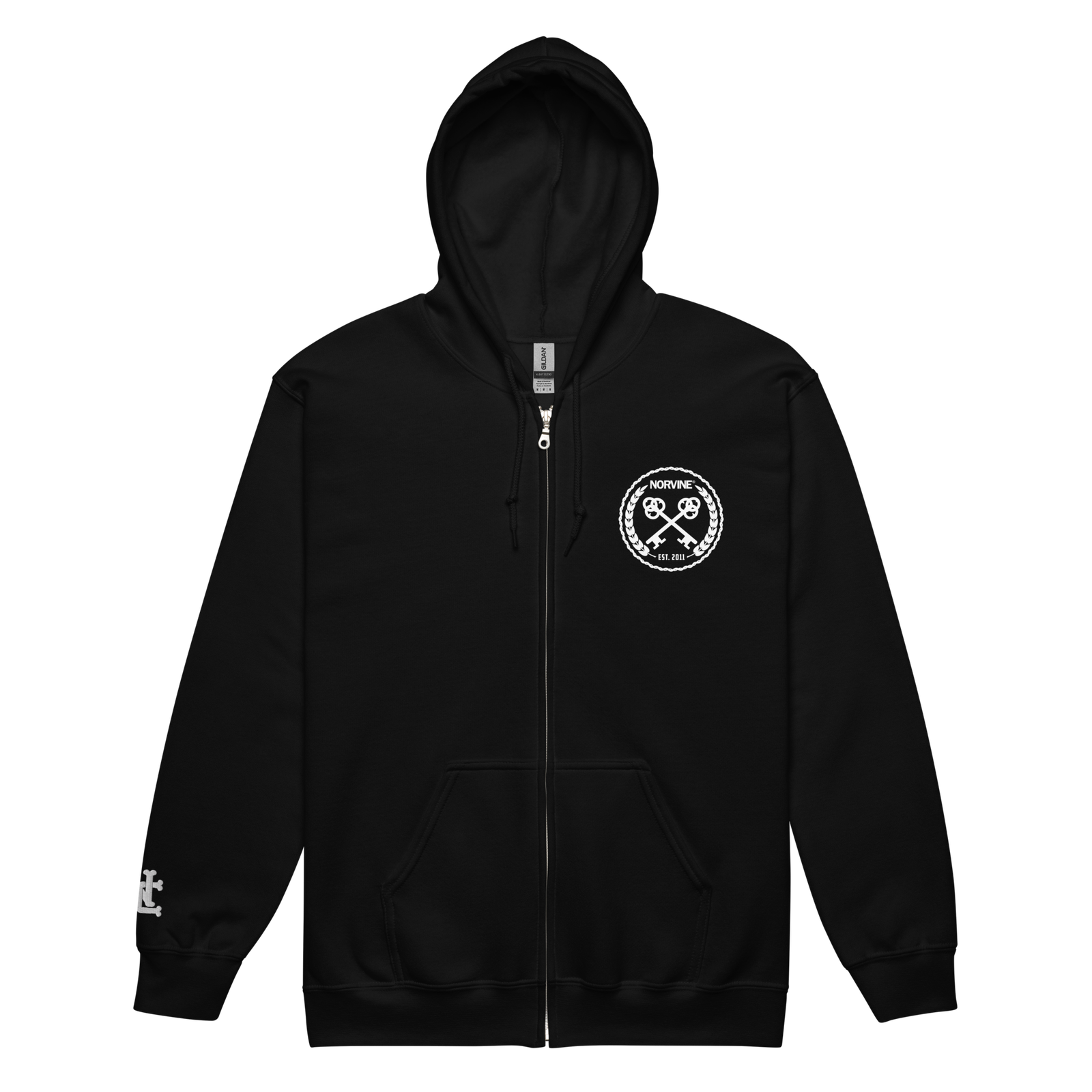 Crossed Keys Heavy Blend Zip Hoodie - Shopgalaxy.ch