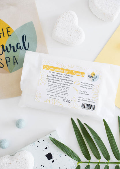 Chamomile Aromatherapy Bath Bombs-1