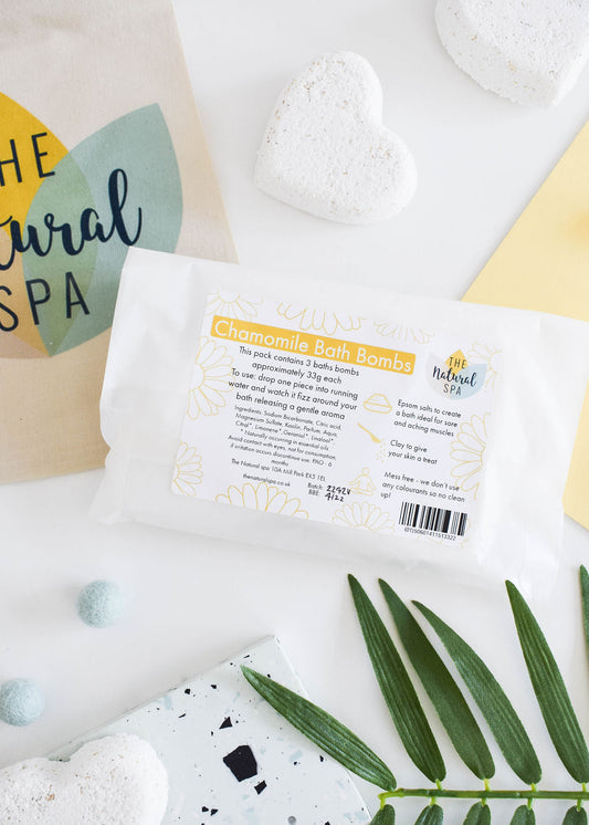 Chamomile Aromatherapy Bath Bombs-1
