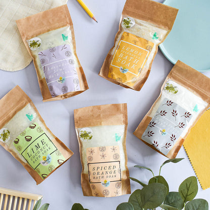 225g Eucalyptus Bath Soak - Compostable pouch-1