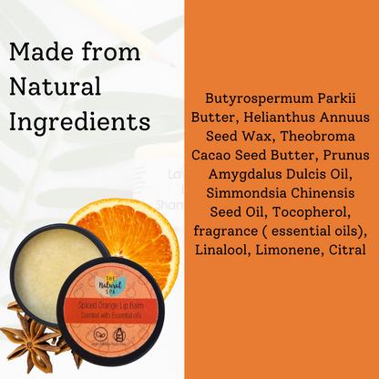 Spiced Orange   All Natural Lip Balm-3