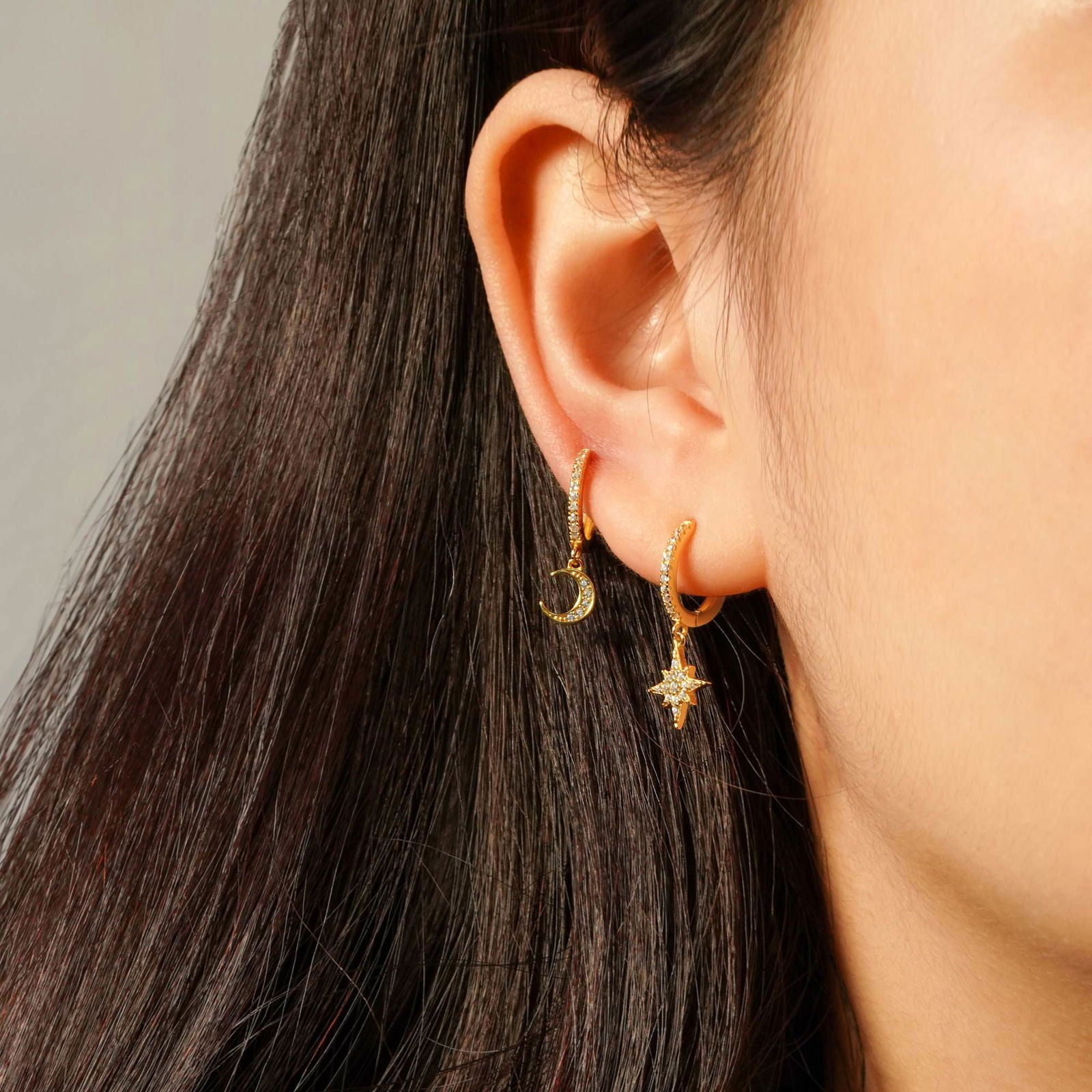 ELEANOR HOOPS 1CM - Shopgalaxy.ch