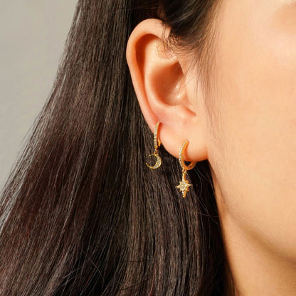 ELEANOR HOOPS 1CM - Shopgalaxy.ch