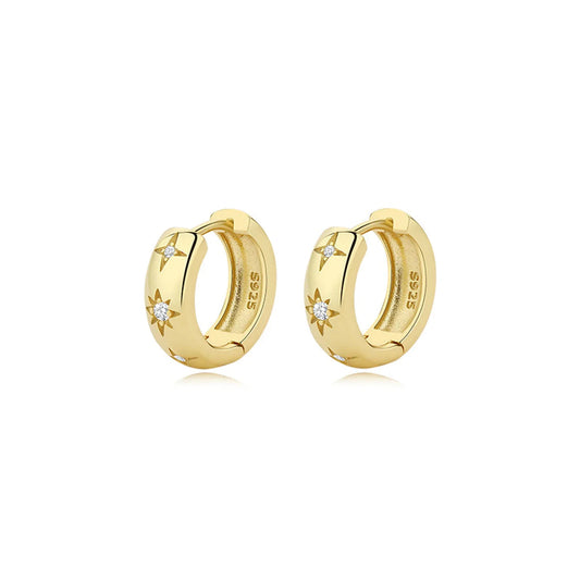 ESTHER HOOPS 1,2CM - Shopgalaxy