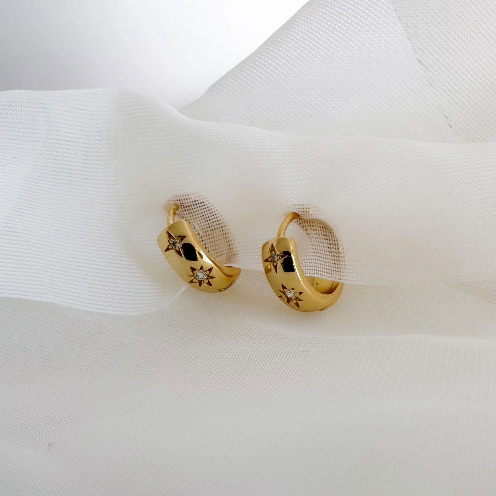ESTHER HOOPS 1,2CM - Shopgalaxy