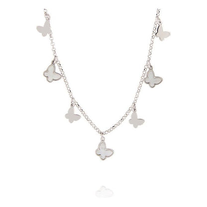 FARFALLA Halskette 925 Sterling Silber - Shopgalaxy.ch