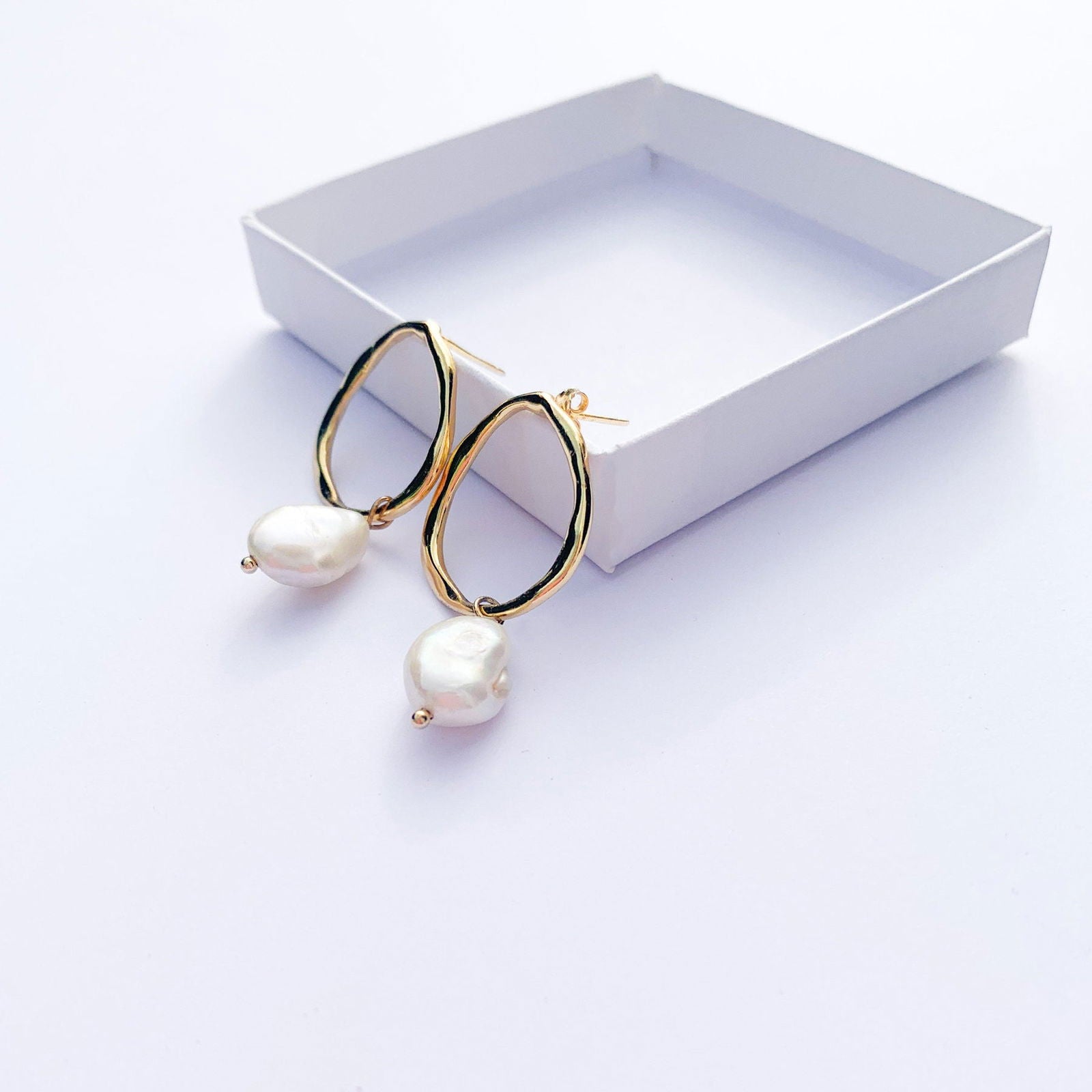 FIJI PEARL HOOPS 2,2CM - Shopgalaxy