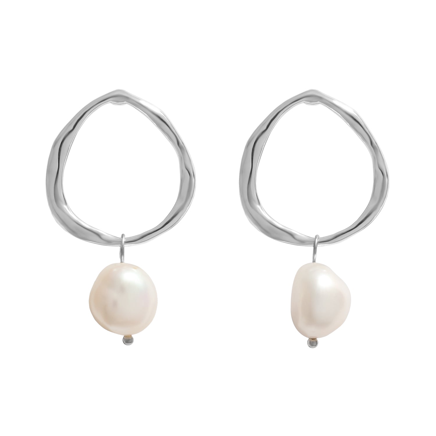 FIJI PEARL HOOPS 2,2CM - Shopgalaxy