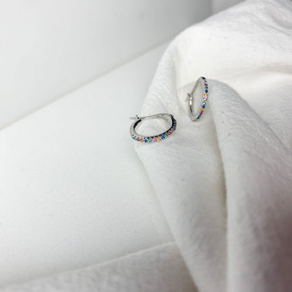 FRIDA RAINBOW HOOPS 1,3CM - Shopgalaxy