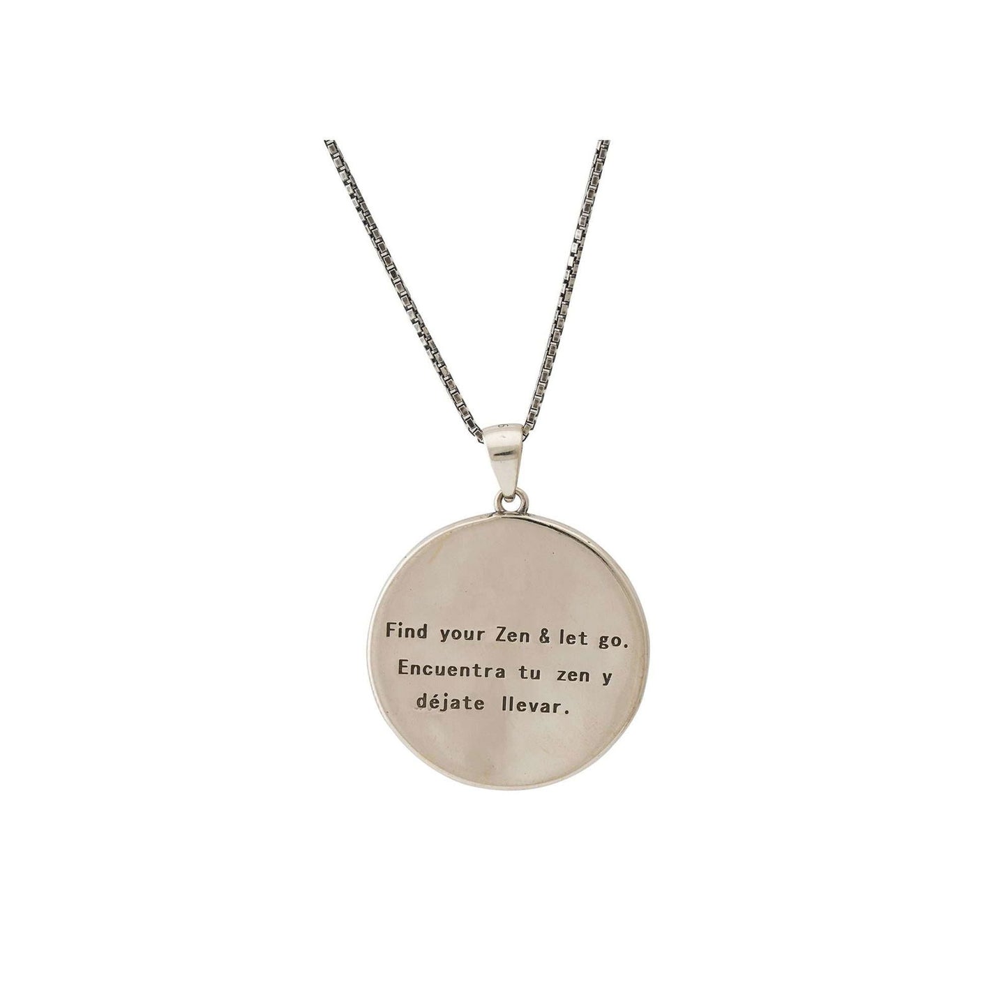 Find your Zen & let go Necklace - Shopgalaxy