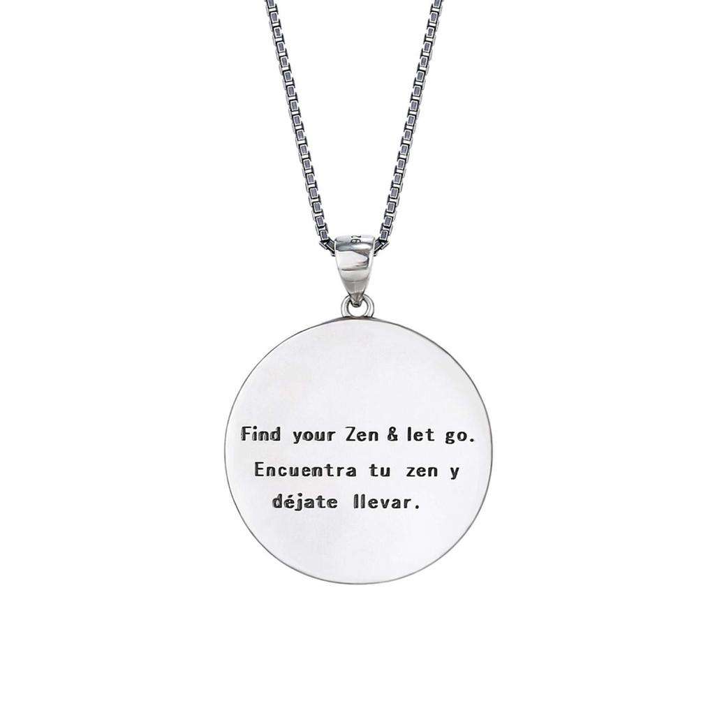 Find your Zen & let go Necklace - Shopgalaxy