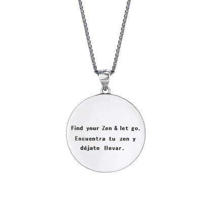 Find your Zen & let go Necklace - Shopgalaxy