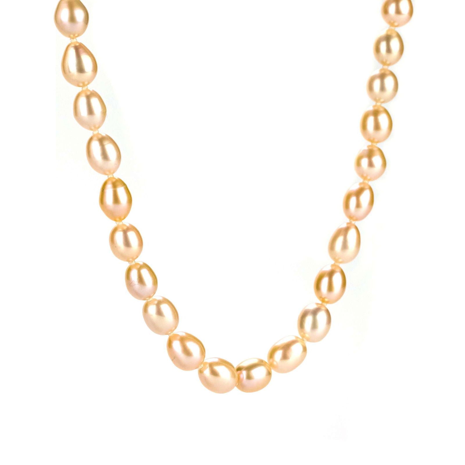 Freshwater Drop Shape Pink 17.7 inches Pullenvale Strand Necklace 6-7 mm AAA - Shopgalaxy