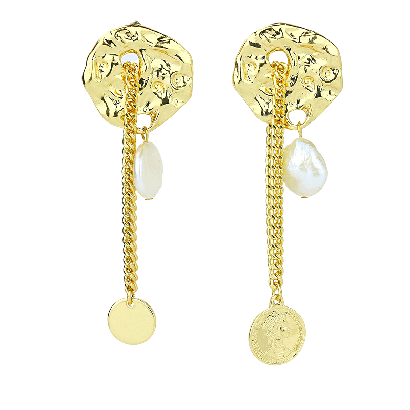 Freshwater Pearls El Portal Earrings - Shopgalaxy