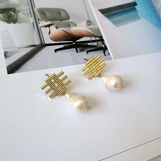 Freshwater Pearls Forbes Earrings - Shopgalaxy.ch