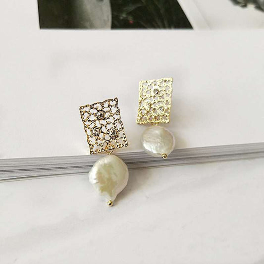 Freshwater Pearls Nowra Earrings - Shopgalaxy.ch