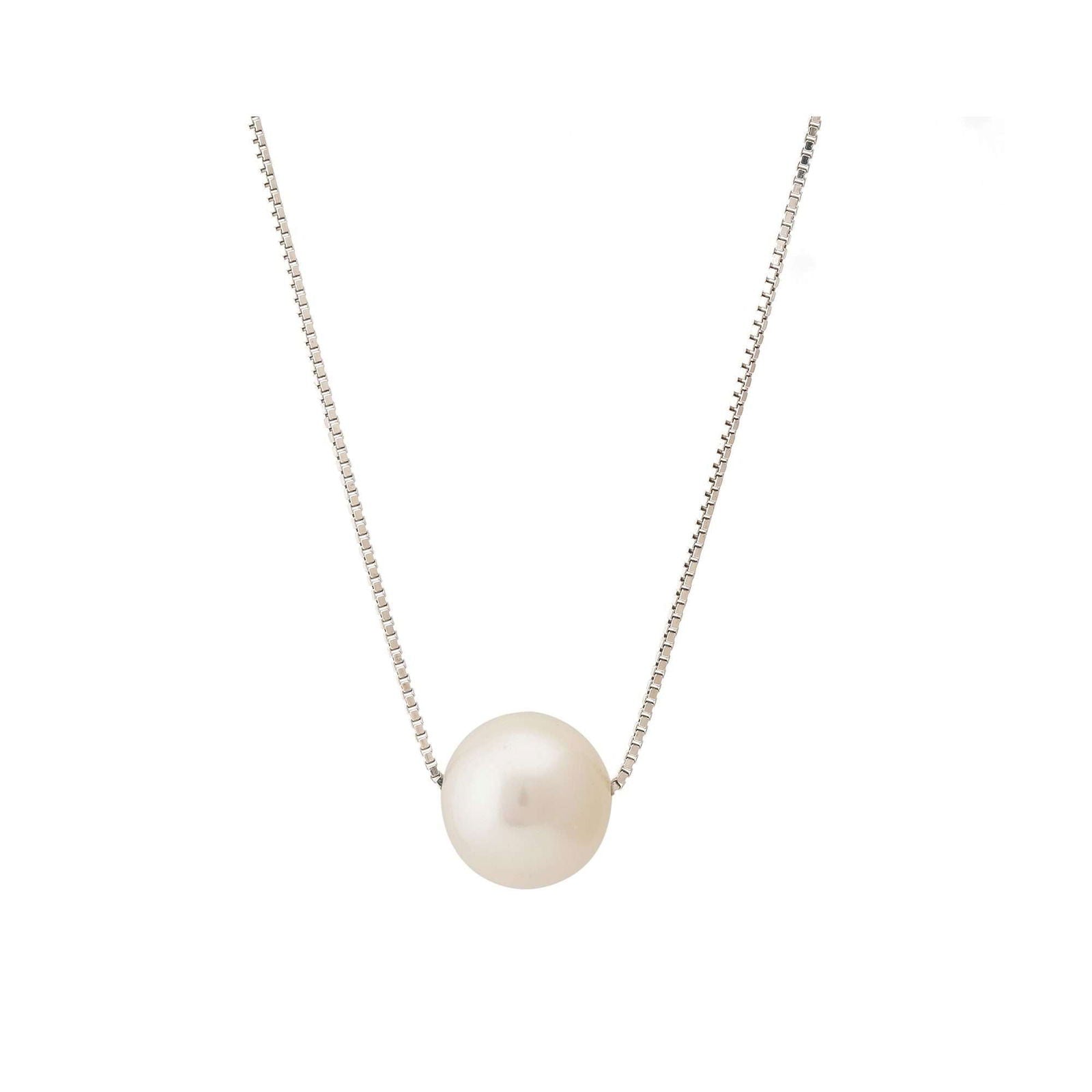 Freshwater White Pearl Canterbury Pendant 8-9 mm AAA - Shopgalaxy