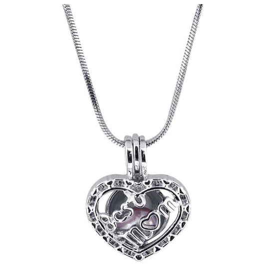 Freshwater White Pearl Walkerville Caged Pendant 8-9 mm AAA - Shopgalaxy.ch