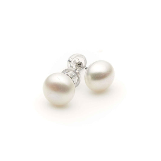 Freshwater White Pearls Esperance Earrings 8-9 mm AAA - Shopgalaxy.ch