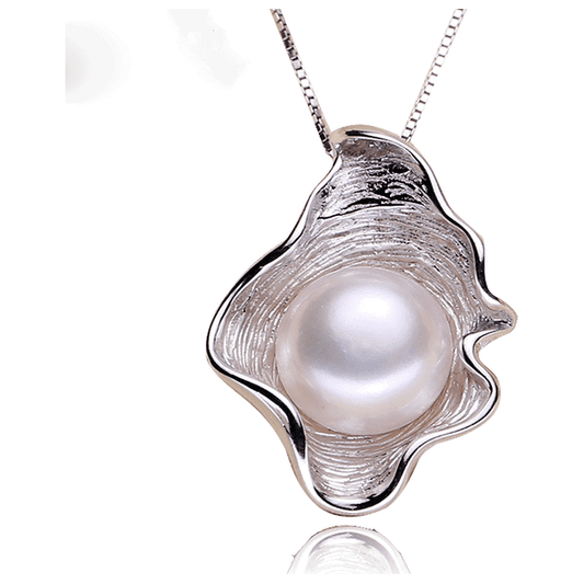 Freshwater White Pearls Lisbon Pendant 8-9 mm AAA - Shopgalaxy.ch
