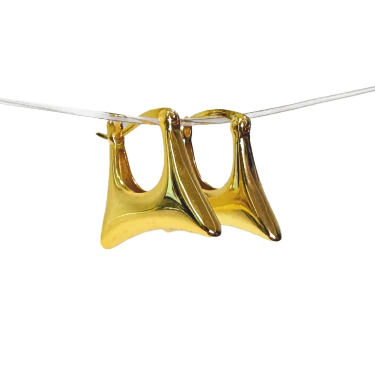 GINA HOOPS 1,9CM - Shopgalaxy