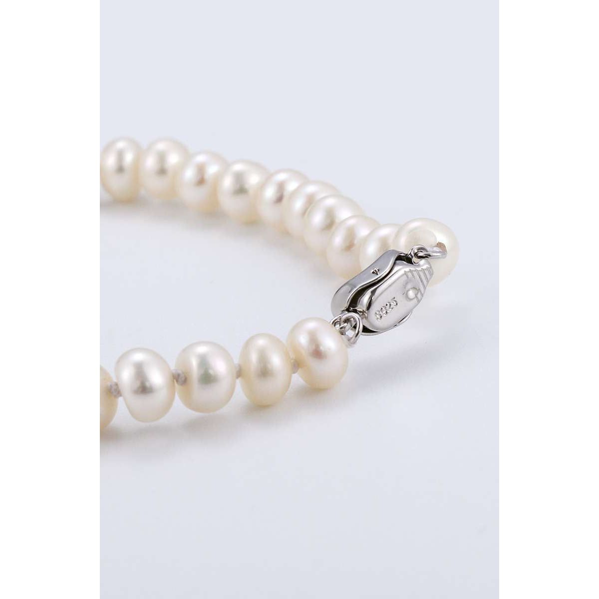 Georgian Jewellery Set 8 - 9 mm AAAA White Freshwater Pearls with 17' Strand - Shopgalaxy