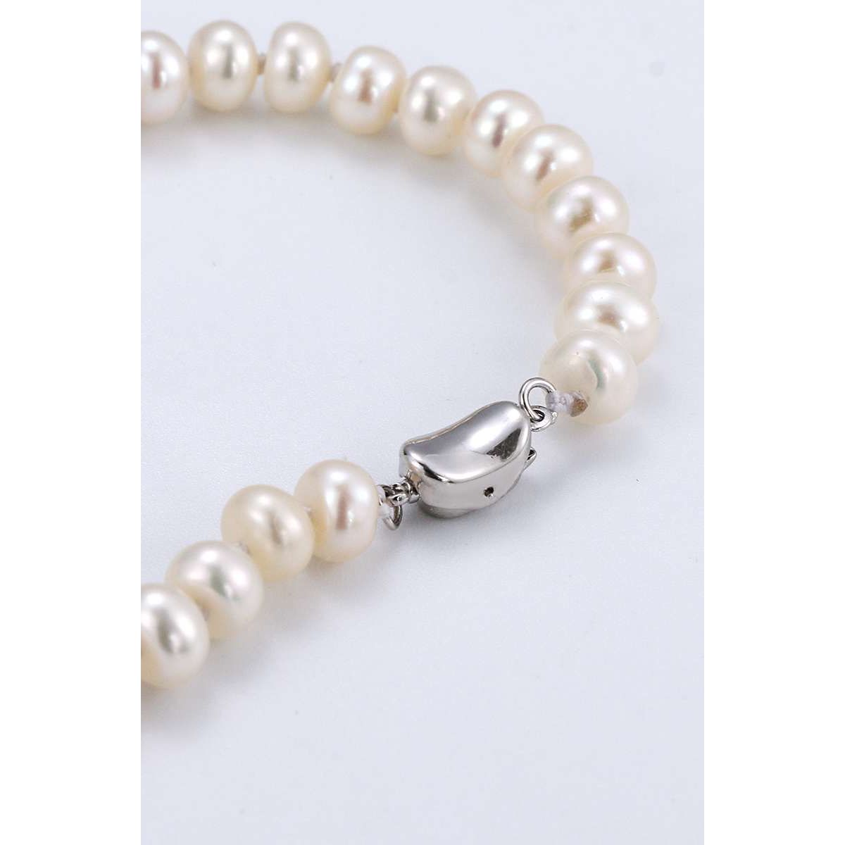 Georgian Jewellery Set 8 - 9 mm AAAA White Freshwater Pearls with 17' Strand - Shopgalaxy