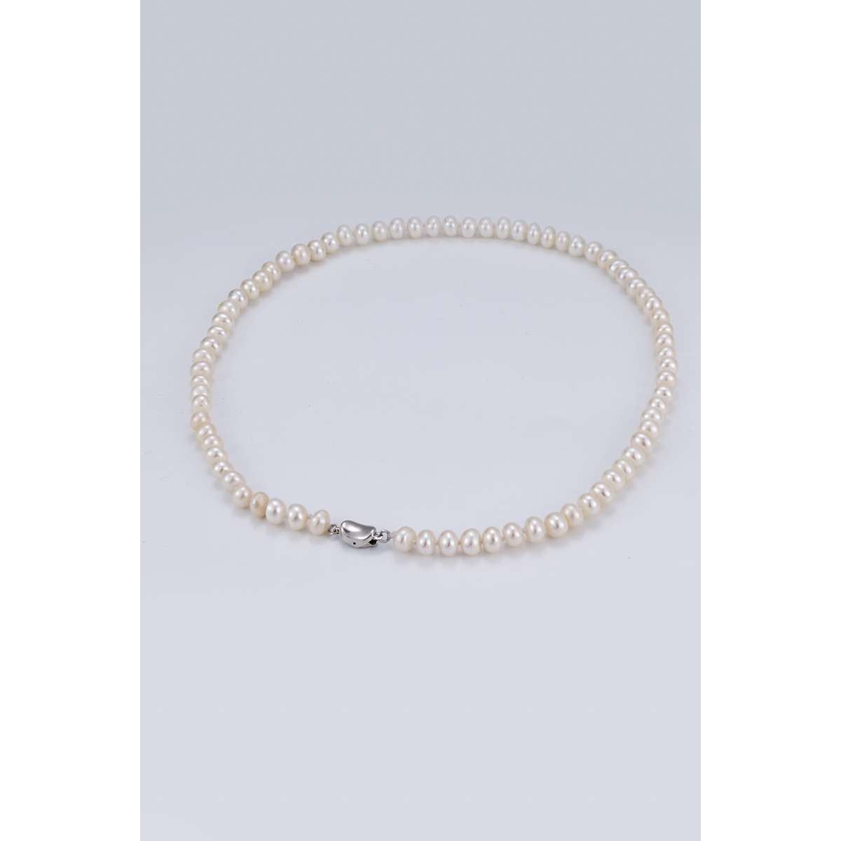 Georgian Jewellery Set 8 - 9 mm AAAA White Freshwater Pearls with 17' Strand - Shopgalaxy