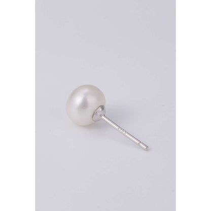 Georgian Jewellery Set 8 - 9 mm AAAA White Freshwater Pearls with 17' Strand - Shopgalaxy