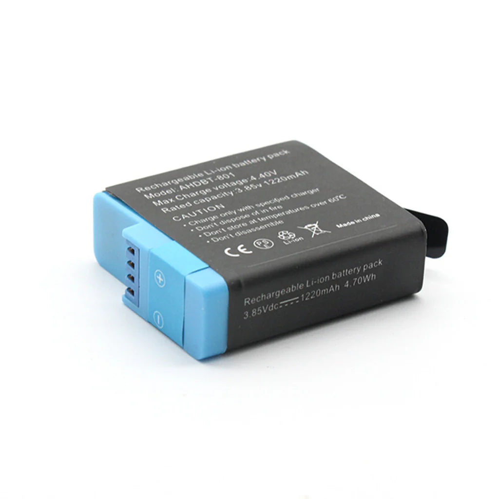 GoPro Hero8/7/6/5 1220mAh 3.85V Akku Coyote Sportkamera AHDBT801 - Shopgalaxy.ch