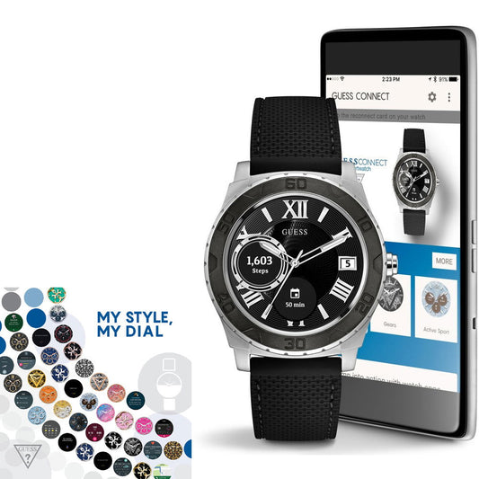 Guess Connect Ace C1001G1 Herrenuhr Smartwatch - Shopgalaxy.ch