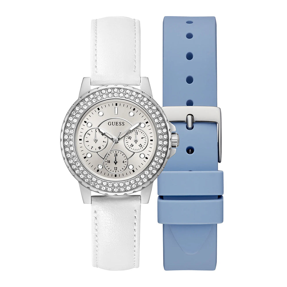Guess Crown Jewel Set GW0660L1 Damenuhr - Shopgalaxy.ch